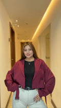 Trench coat cropped